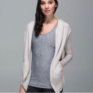 Lululemon Cabin Yogi Wrap Cardigan Sz 8